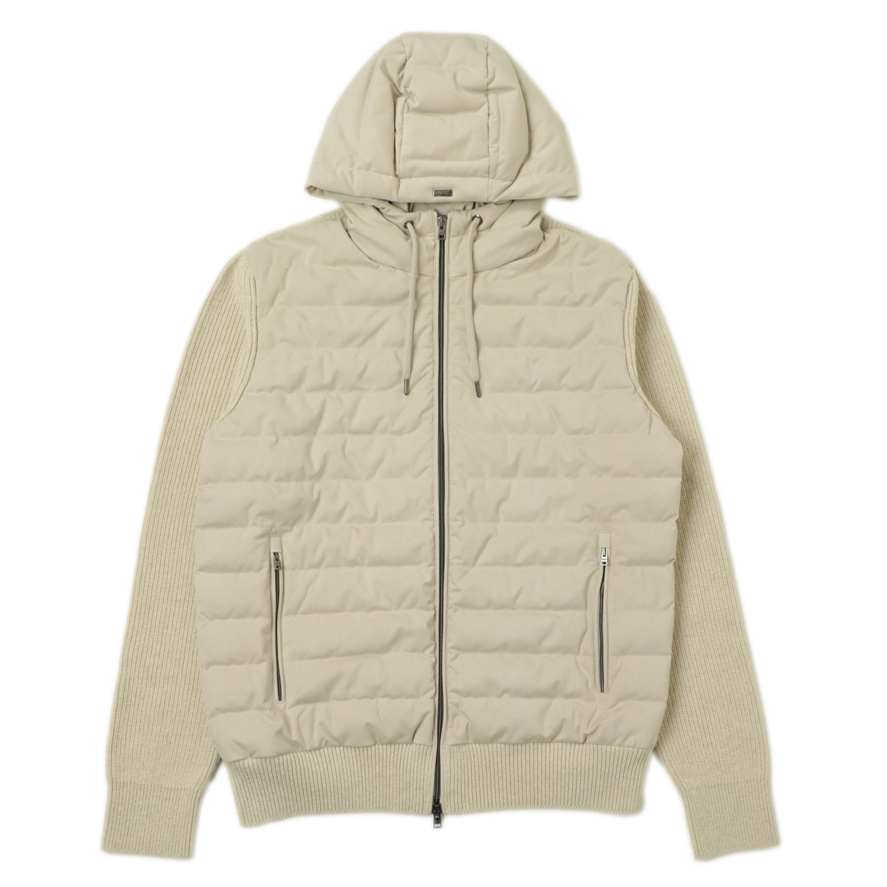 新品 Herno ヘルノ フーデッド スエード ジャケット パーカー HERNO スエード パーカー 新品 Herno ヘルノ フーデッド スエード